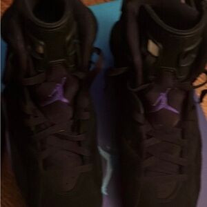Jordan 6 Black/Aqua  Size 11